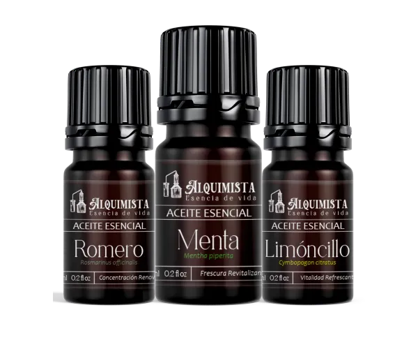 Ritual completo de tres aceites esenciales Alquimista